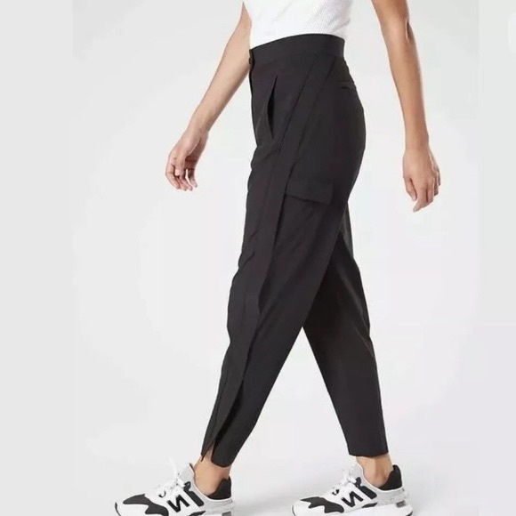 Athleta Uptown Ankle Pant Black High Rise Sz 6 - Picture 1 of 3